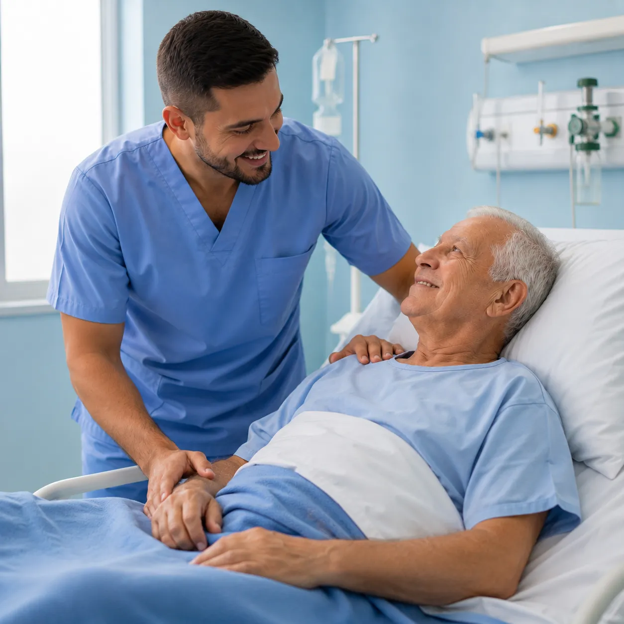 Cuidador para pessoa em leito hospitalar RJ - Home Care Auxiliart